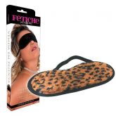 Tapa Olhos em Pelúcia - Oncinha